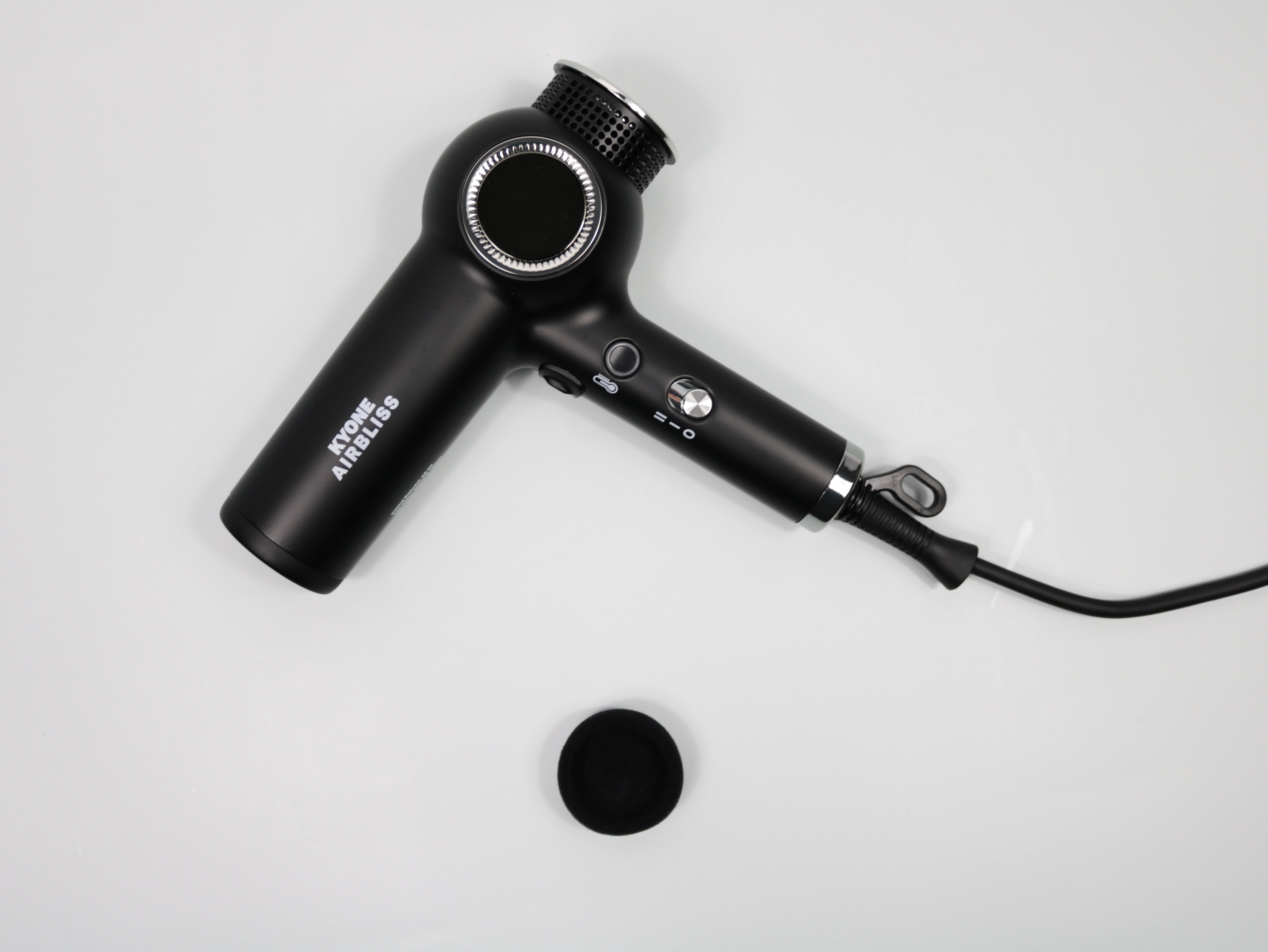 Kyone Airbliss Digital Motor Hair Dryer | Black edition